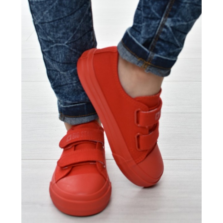 Trampki  BIG STAR FF374097 Czerwone