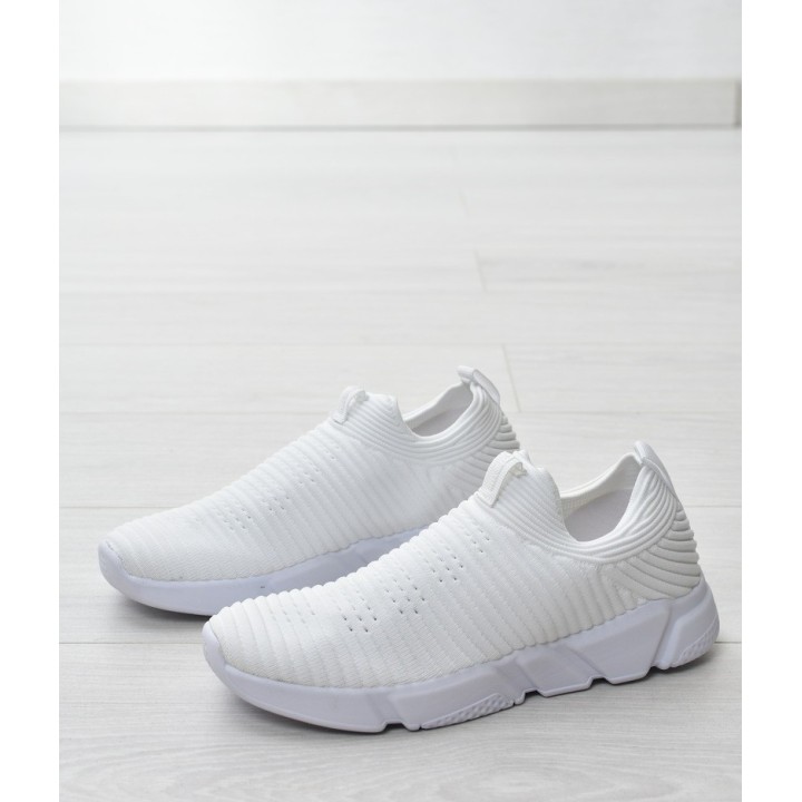 Buty sportowe damskie Big Star DD274460 - Biały