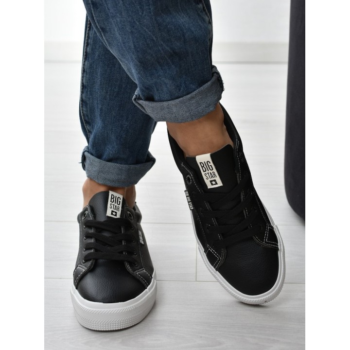 Trampki damskie Big Star EE274315 Czarne
