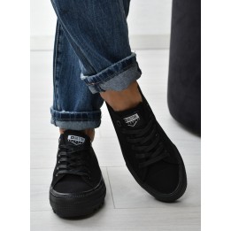 Trampki damskie Big Star FF274248 - Czarne