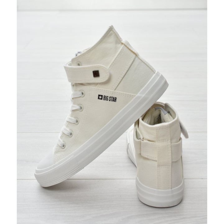 Trampki damskie Big Star FF274579 Białe
