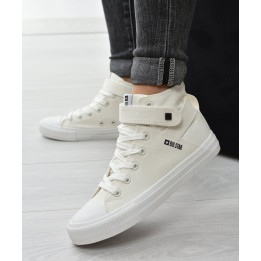 Trampki damskie Big Star FF274579 Białe