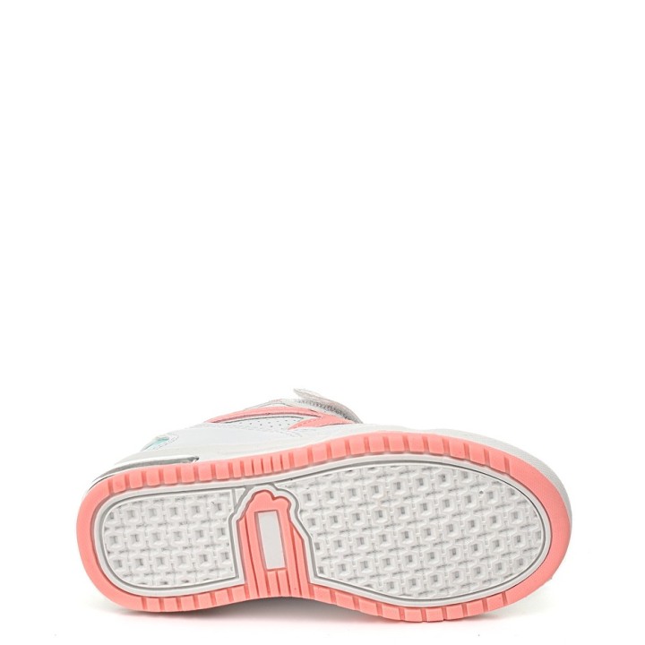 Buty dziecięce sportowe American ES12 /19/20 Biało-różowe
