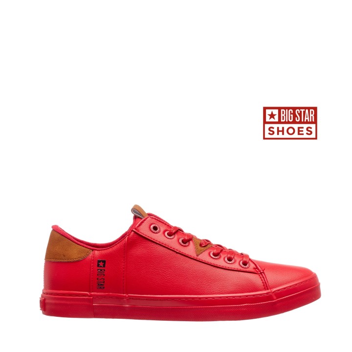 Trampki Męskie Big Star GG174027 - Czerwone