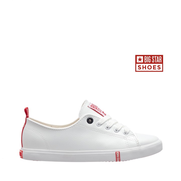 Trampki Damskie Big Star GG274005 - Białe