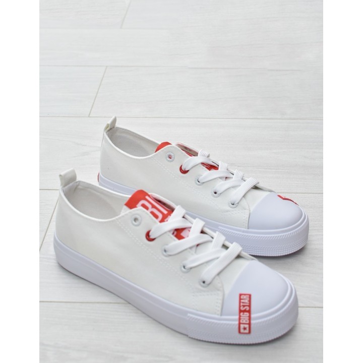 Trampki damskie Big Star HH274675 Białe