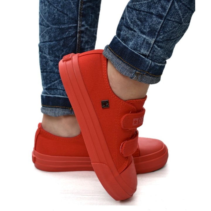 Trampki  BIG STAR FF374097 Czerwone