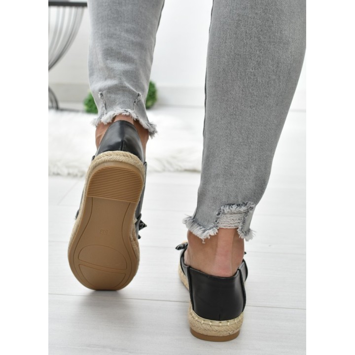 Espadryle Damskie S.Barski RS-A18-czarne