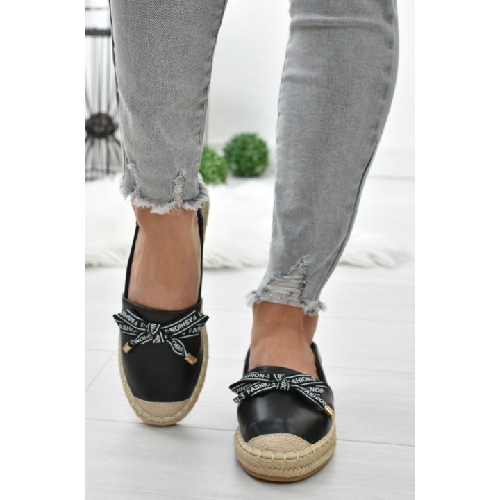 Espadryle Damskie S.Barski RS-A18-czarne