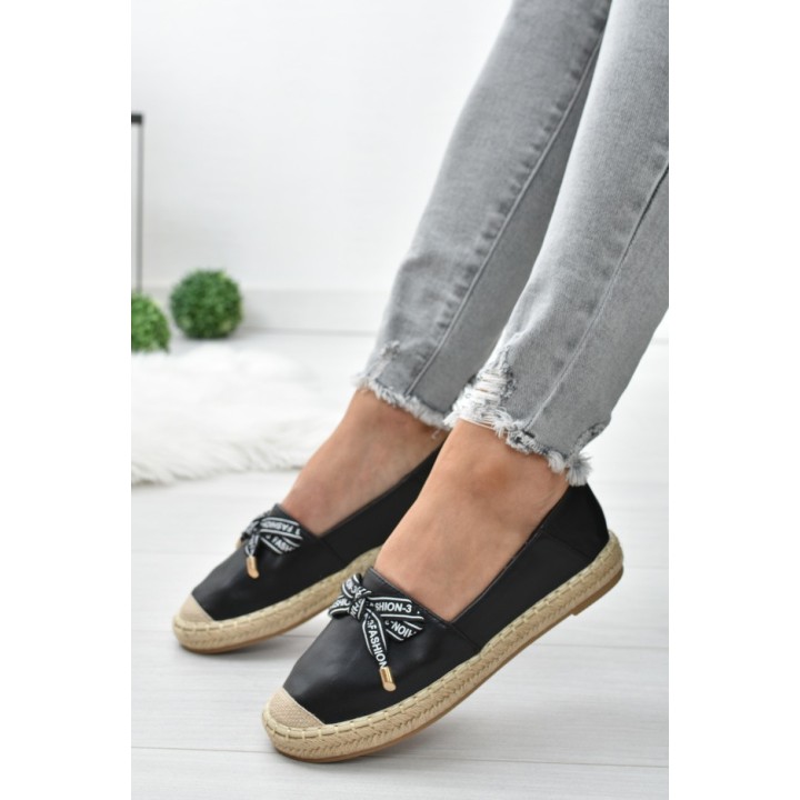 Espadryle Damskie S.Barski RS-A18-czarne
