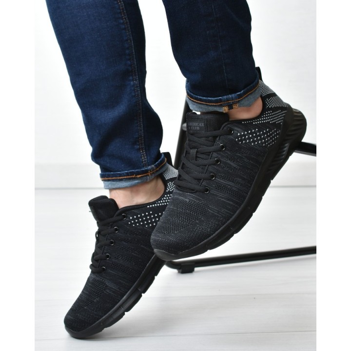 Buty sportowe American Club HA04 - Czarny