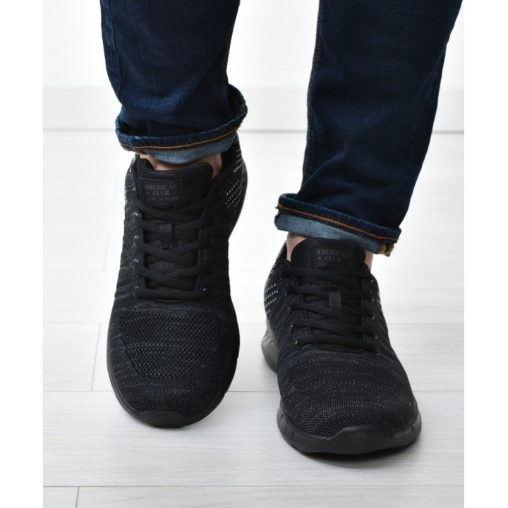 Buty sportowe American Club HA04 - Czarny