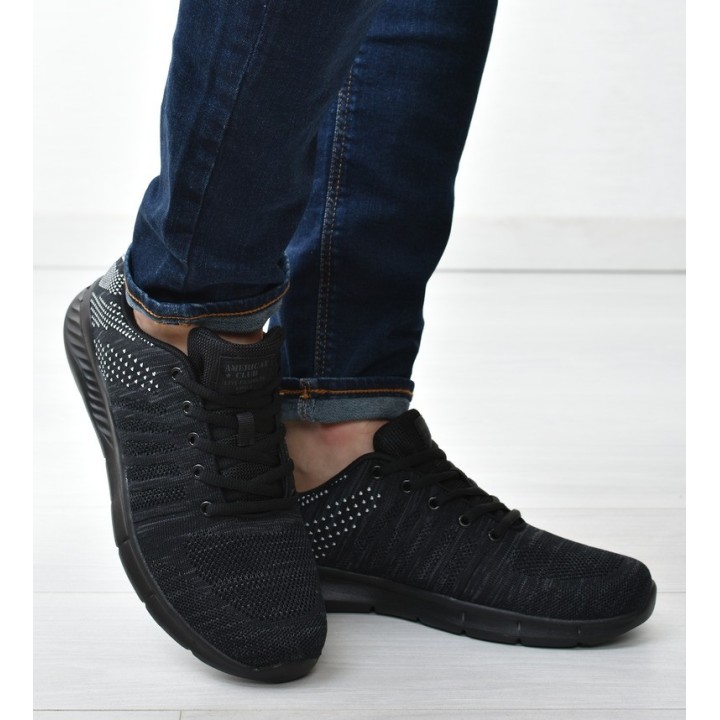 Buty sportowe American Club HA04 - Czarny