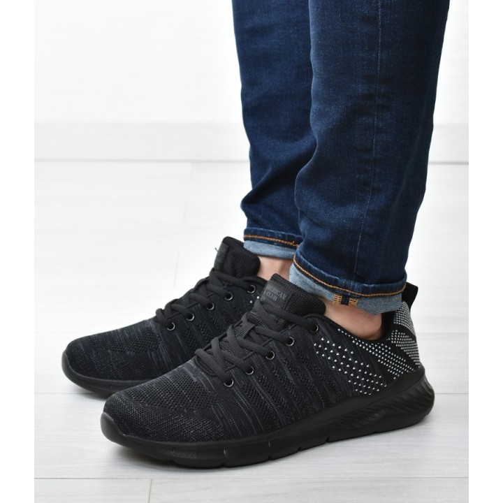 Buty sportowe American Club HA04 - Czarny