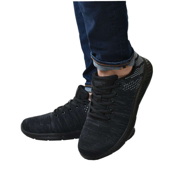 Buty sportowe American Club HA04 - Czarny
