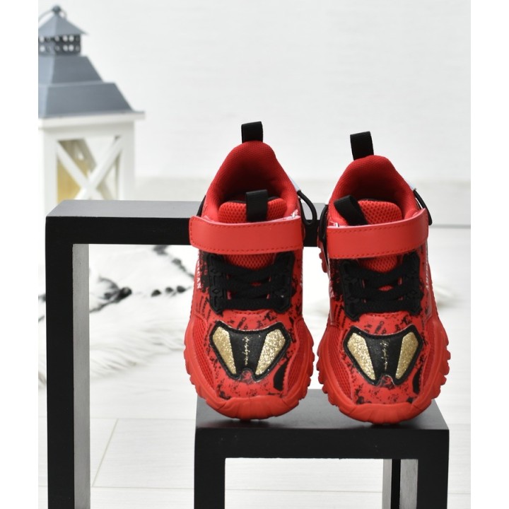 Buty sportowe dziecięce American BD08 Czerwone