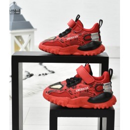 Buty sportowe dziecięce American BD08 Czerwone