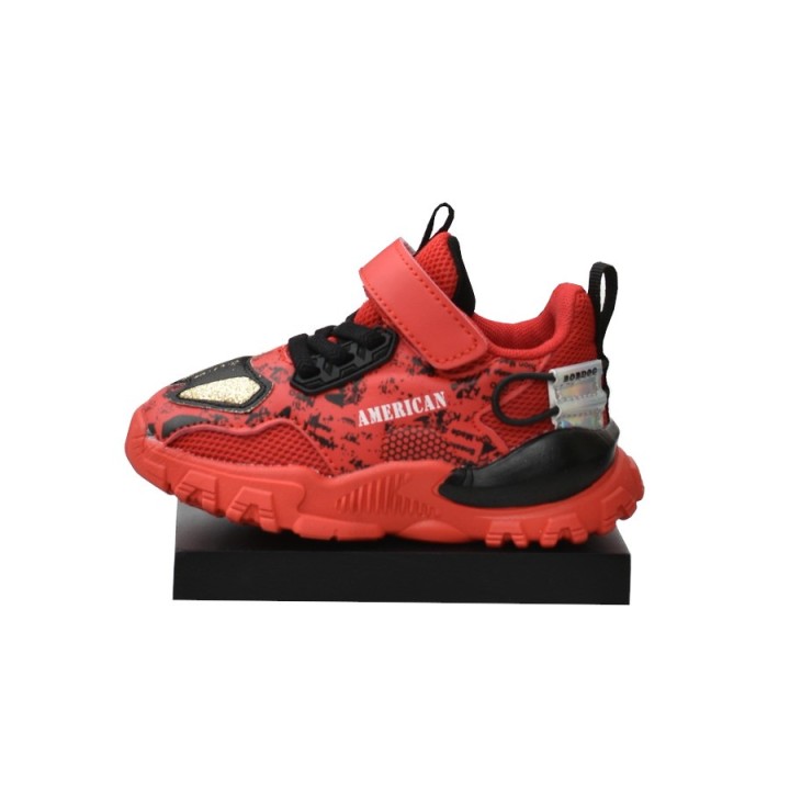 Buty sportowe dziecięce American BD08 Czerwone