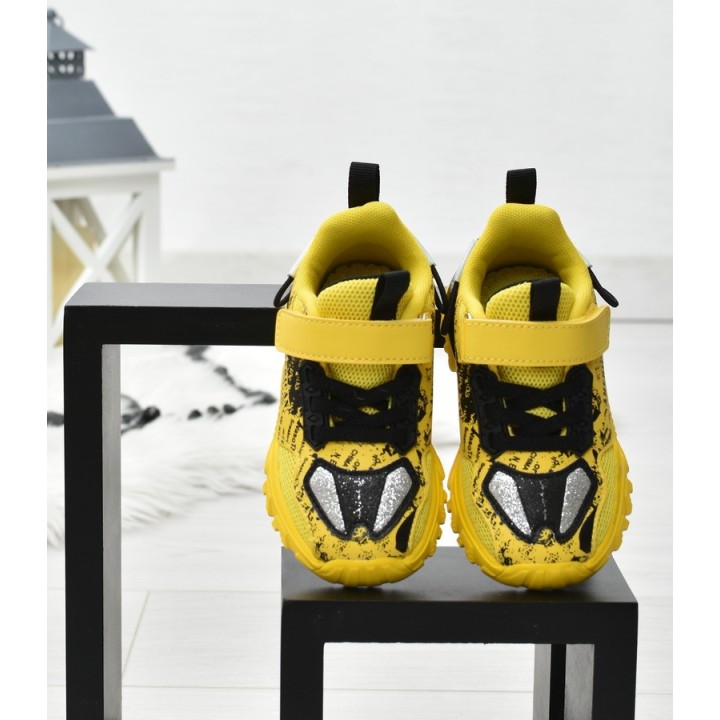 Buty sportowe dziecięce American BD08 Żółte