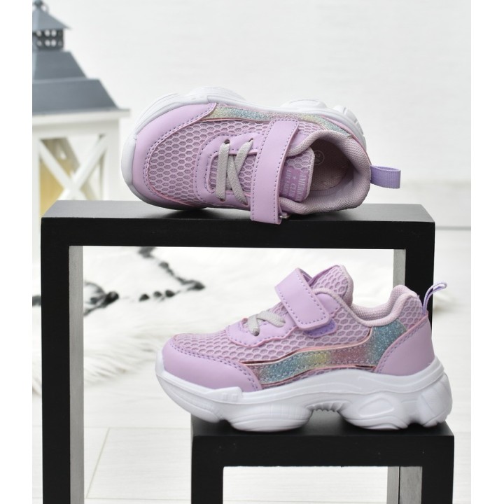 Buty sportowe dziecięce American BD12 Fioletowe