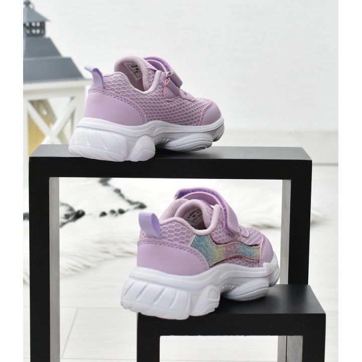 Buty sportowe dziecięce American BD12 Fioletowe