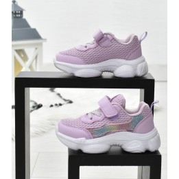 Buty sportowe dziecięce American BD12 Fioletowe