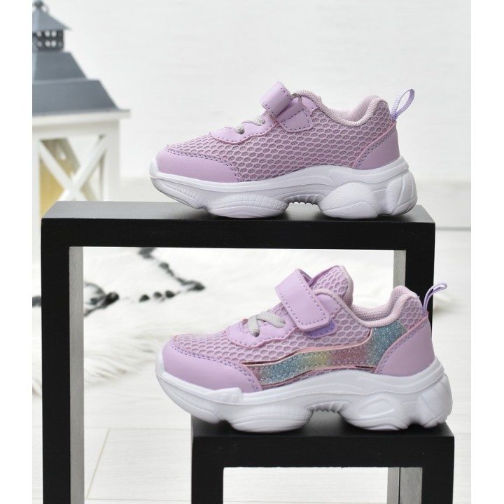 Buty sportowe dziecięce American BD12 Fioletowe