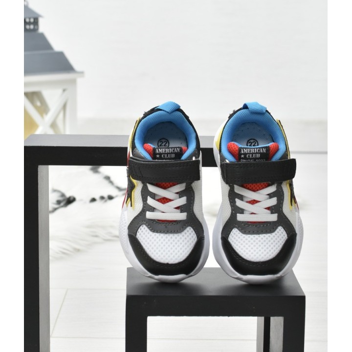 Buty sportowe dziecięce American ES09 Białe