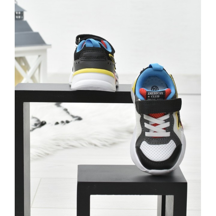 Buty sportowe dziecięce American ES09 Białe