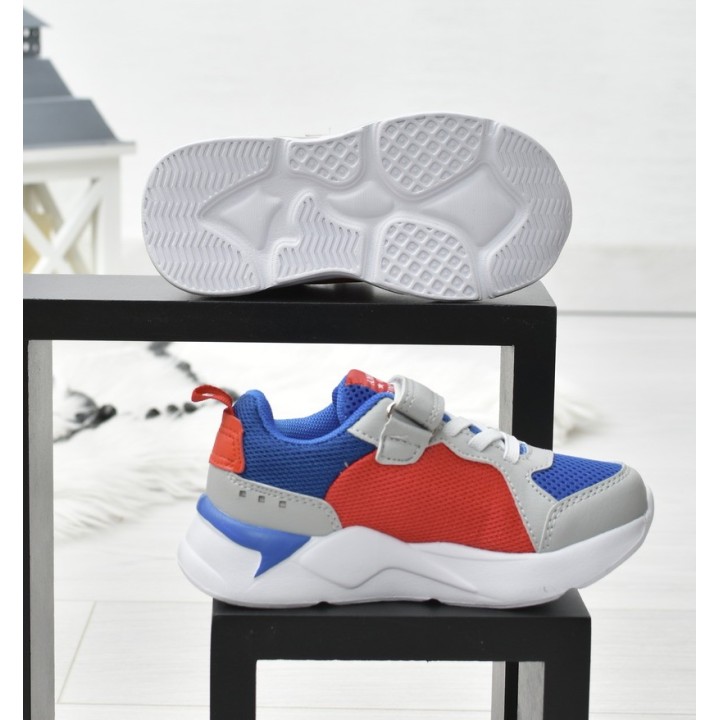Buty sportowe dziecięce American ES09 Szare