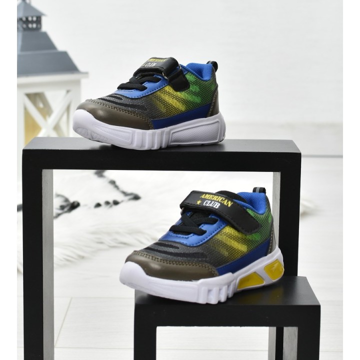 Buty sportowe dziecięce American RL10 Czarne
