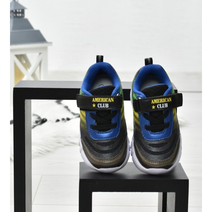 Buty sportowe dziecięce American RL10 Czarne