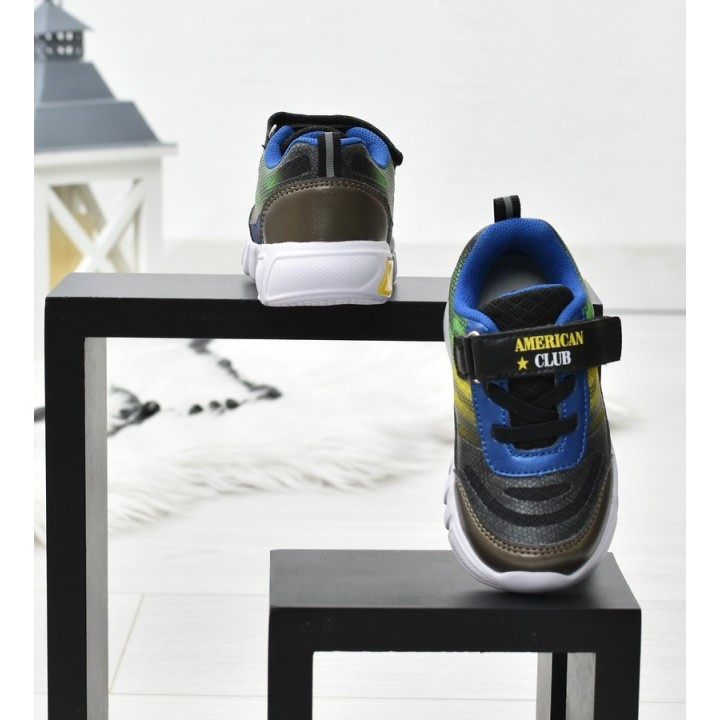 Buty sportowe dziecięce American RL10 Czarne