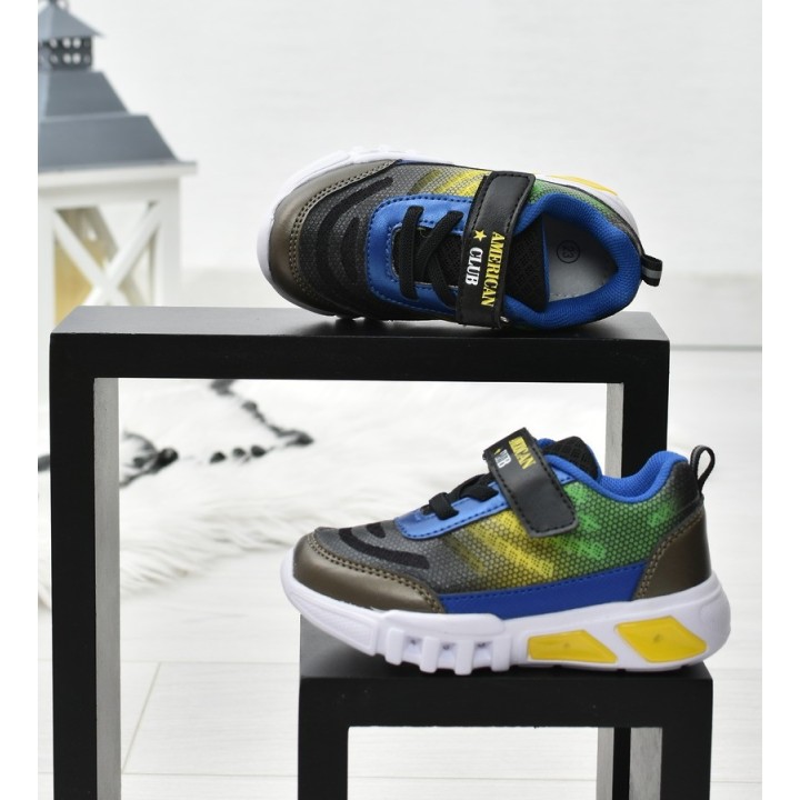 Buty sportowe dziecięce American RL10 Czarne