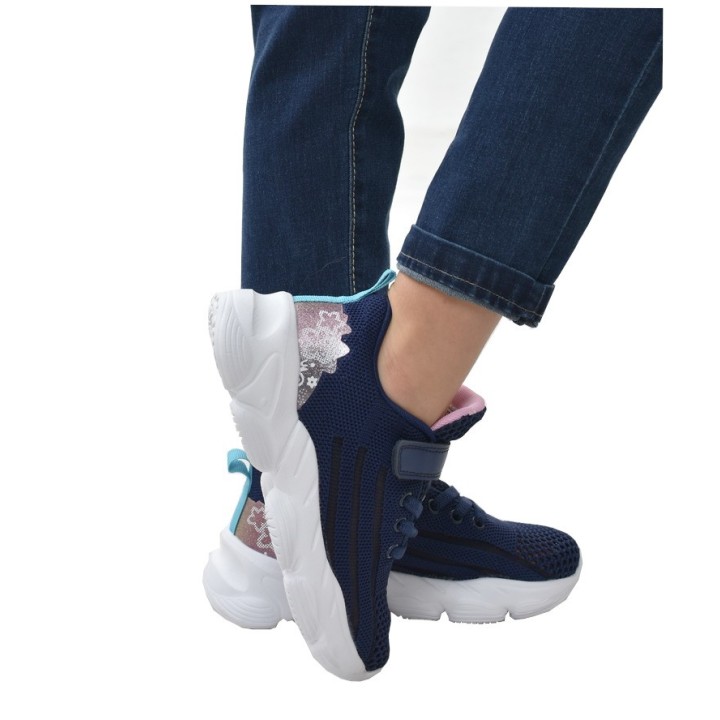Buty sportowe dziecięce American ES24 Granatowe