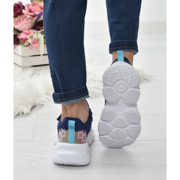 Buty sportowe dziecięce American ES24 Granatowe