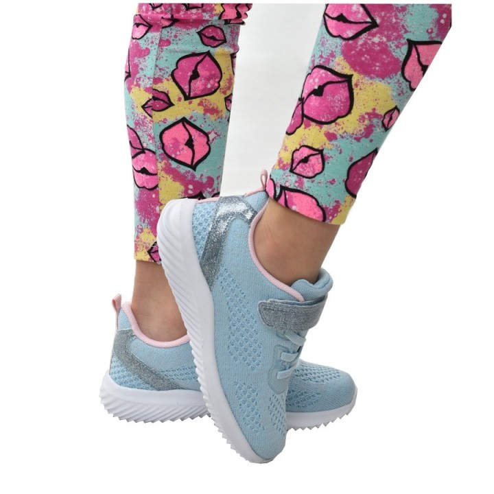 Buty sportowe dziecięce American ES26 Niebieskie