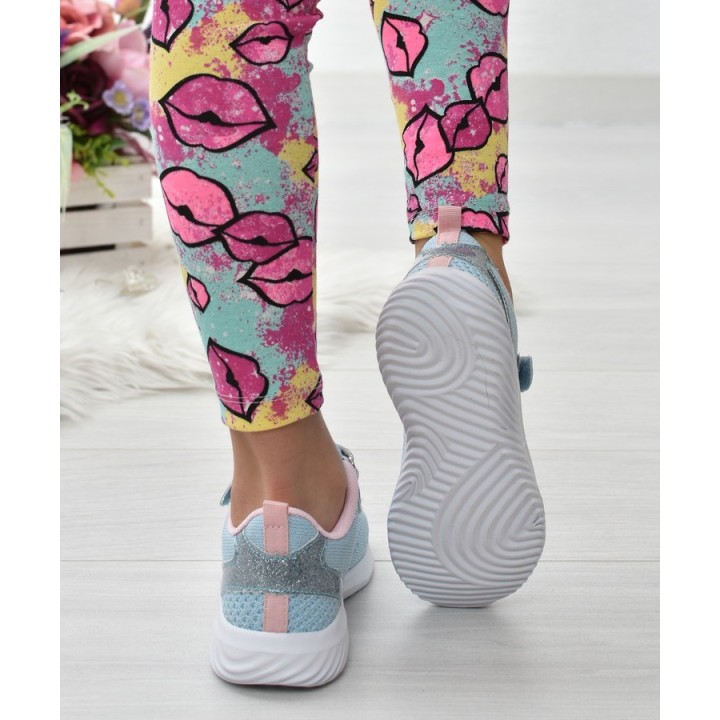 Buty sportowe dziecięce American ES26 Niebieskie