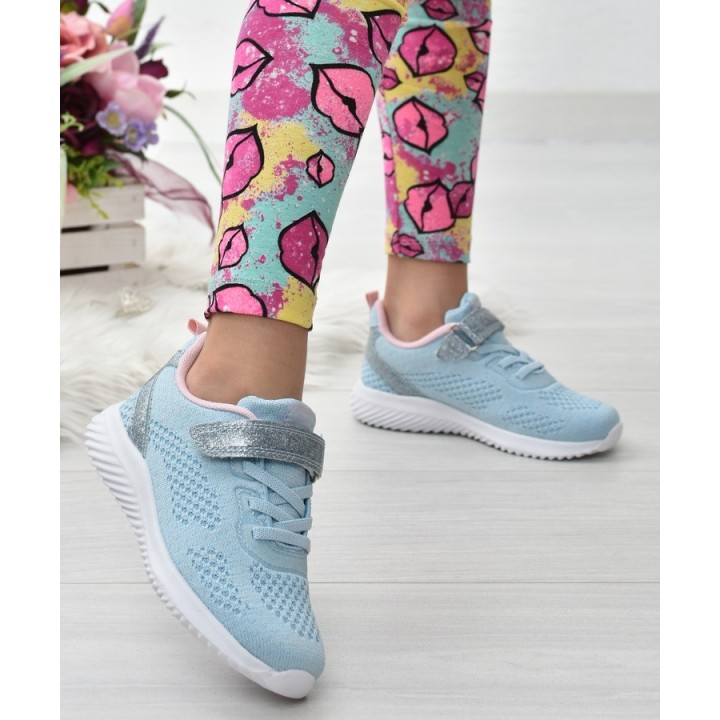 Buty sportowe dziecięce American ES26 Niebieskie