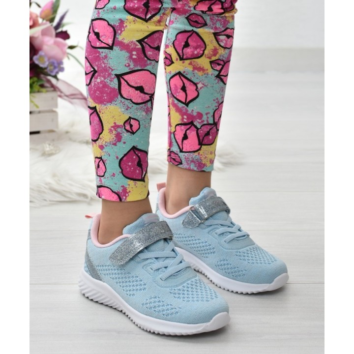 Buty sportowe dziecięce American ES26 Niebieskie