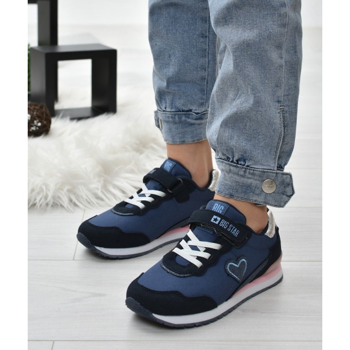 Buty sportowe dziecięce Big Star HH374110 Granatowe