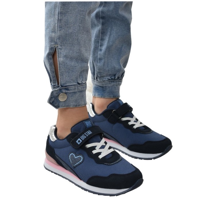 Buty sportowe dziecięce Big Star HH374110 Granatowe