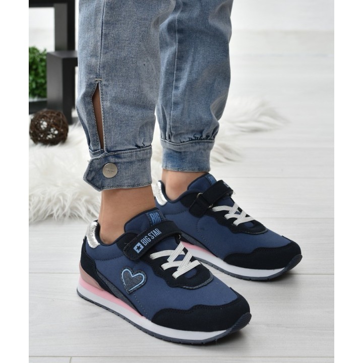 Buty sportowe dziecięce Big Star HH374110 Granatowe