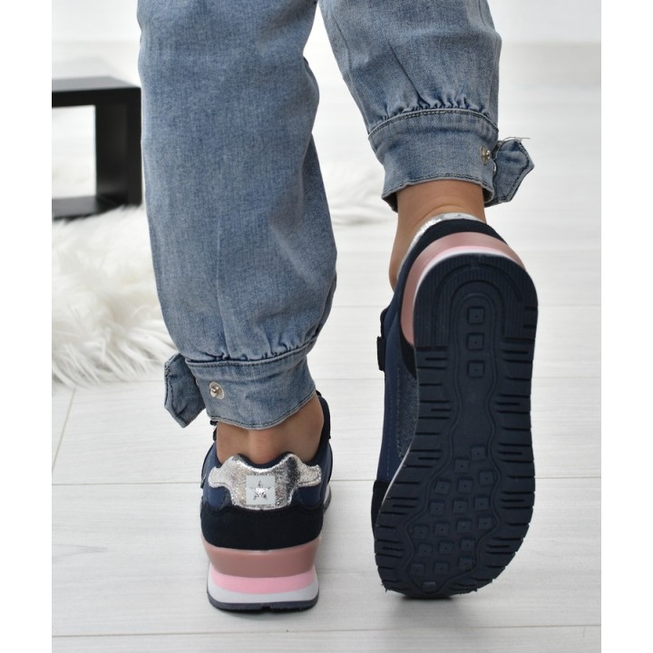 Buty sportowe dziecięce Big Star HH374110 Granatowe