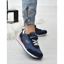 Buty sportowe dziecięce Big Star HH374110 Granatowe