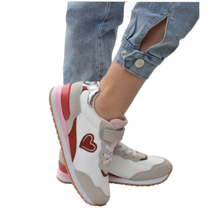 Buty sportowe dziecięce Big Star HH374109 Białe