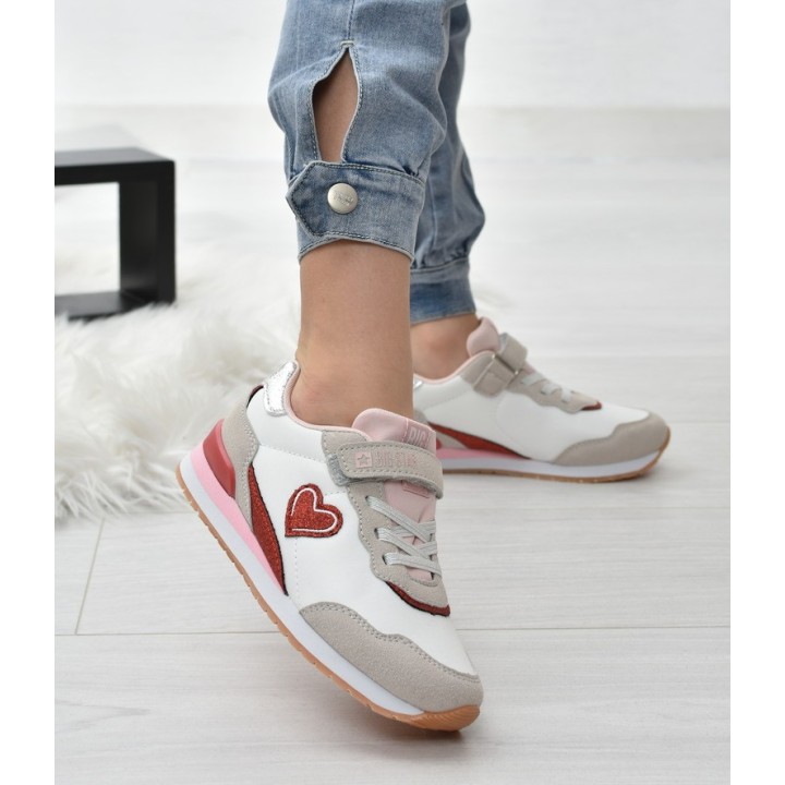 Buty sportowe dziecięce Big Star HH374109 Białe