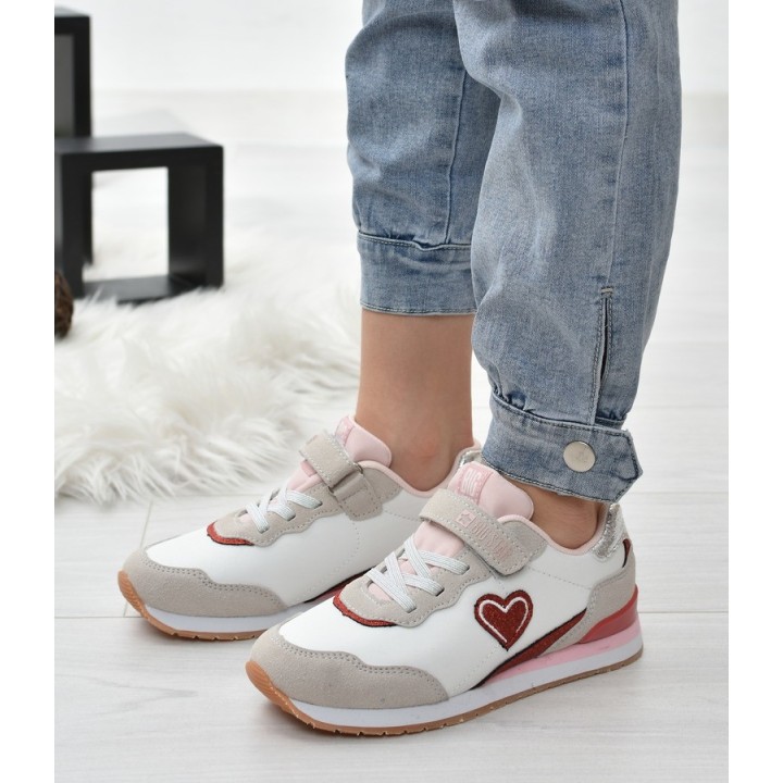 Buty sportowe dziecięce Big Star HH374109 Białe