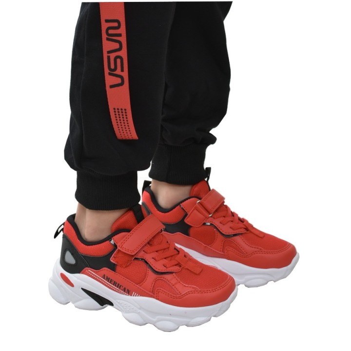 Buty sportowe dziecięce American RL05 Czerwone