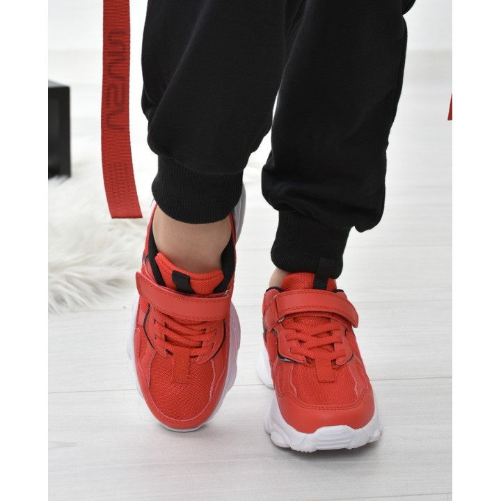 Buty sportowe dziecięce American RL05 Czerwone